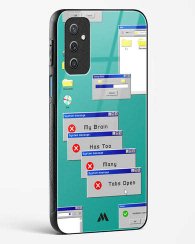 Too Many Open Tabs Glass Case Phone Cover (Samsung)