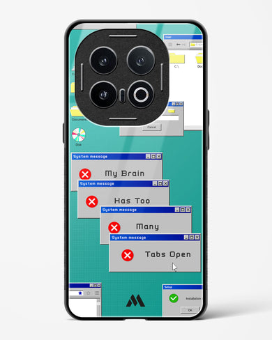 Too Many Open Tabs Glass Case Phone Cover (Vivo)