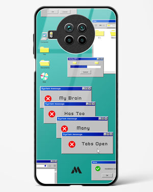 Too Many Open Tabs Glass Case Phone Cover-(Xiaomi)