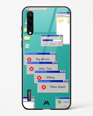 Too Many Open Tabs Glass Case Phone Cover-(Xiaomi)