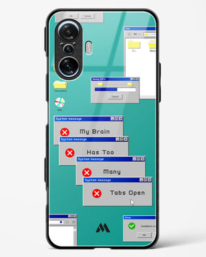 Too Many Open Tabs Glass Case Phone Cover (Xiaomi)