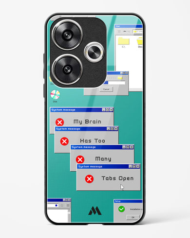 Too Many Open Tabs Glass Case Phone Cover-(Xiaomi)