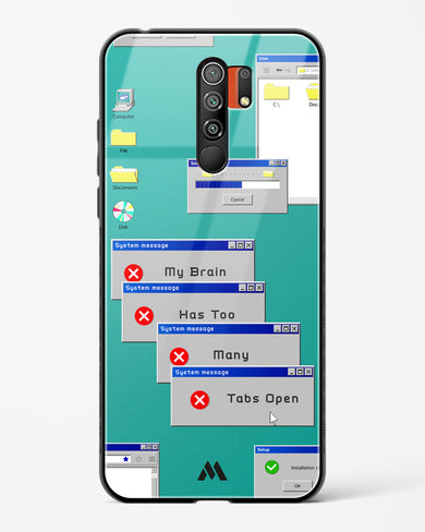 Too Many Open Tabs Glass Case Phone Cover-(Xiaomi)
