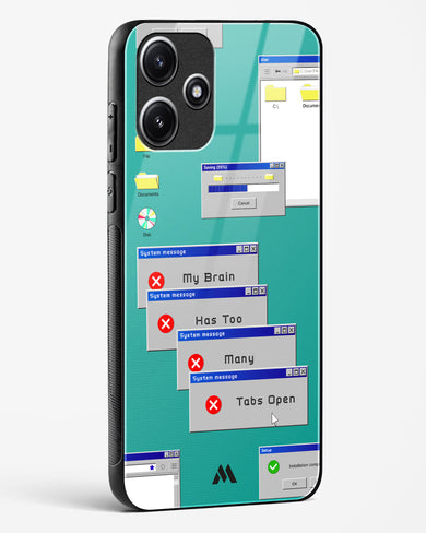 Too Many Open Tabs Glass Case Phone Cover-(Xiaomi)
