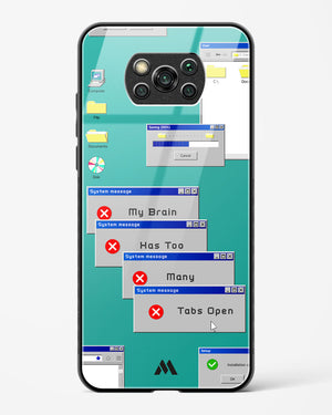 Too Many Open Tabs Glass Case Phone Cover-(Xiaomi)