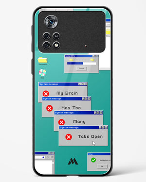 Too Many Open Tabs Glass Case Phone Cover (Xiaomi)