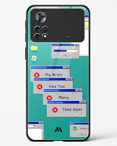 Too Many Open Tabs Glass Case Phone Cover-(Xiaomi)