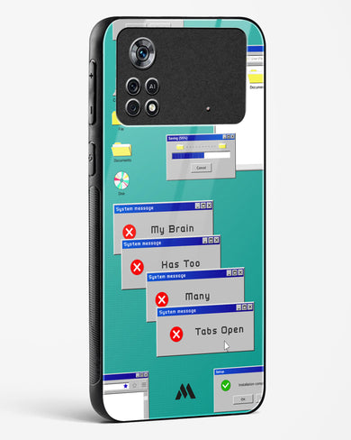 Too Many Open Tabs Glass Case Phone Cover-(Xiaomi)