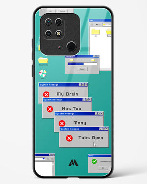 Too Many Open Tabs Glass Case Phone Cover (Xiaomi)