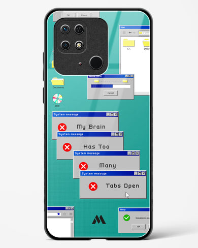 Too Many Open Tabs Glass Case Phone Cover-(Xiaomi)