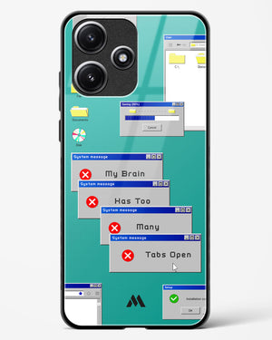 Too Many Open Tabs Glass Case Phone Cover (Xiaomi)