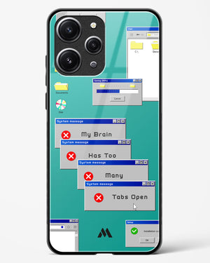 Too Many Open Tabs Glass Case Phone Cover (Xiaomi)
