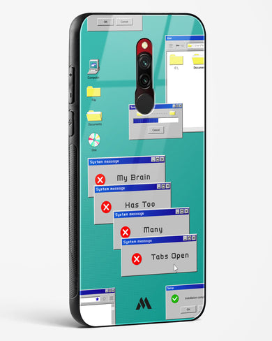 Too Many Open Tabs Glass Case Phone Cover-(Xiaomi)