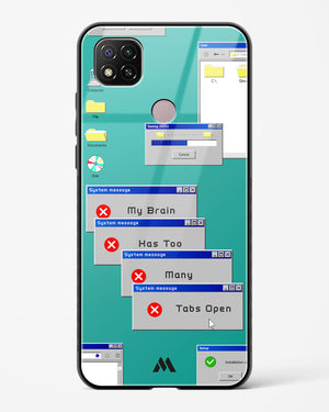 Too Many Open Tabs Glass Case Phone Cover-(Xiaomi)