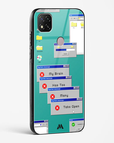 Too Many Open Tabs Glass Case Phone Cover (Xiaomi)