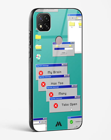 Too Many Open Tabs Glass Case Phone Cover-(Xiaomi)