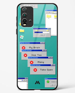 Too Many Open Tabs Glass Case Phone Cover (Xiaomi)