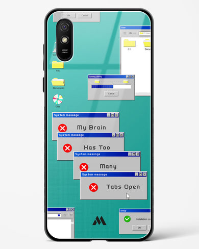Too Many Open Tabs Glass Case Phone Cover-(Xiaomi)