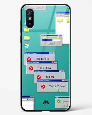 Too Many Open Tabs Glass Case Phone Cover (Xiaomi)