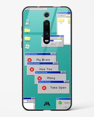Too Many Open Tabs Glass Case Phone Cover-(Xiaomi)