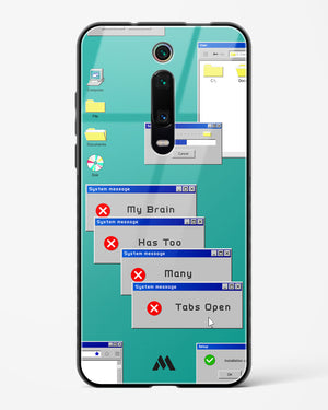 Too Many Open Tabs Glass Case Phone Cover (Xiaomi)
