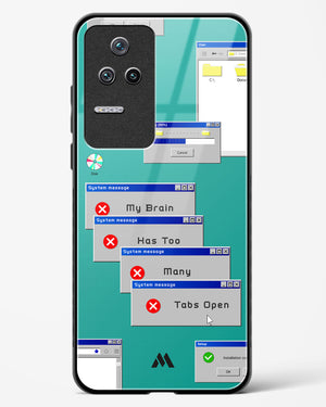 Too Many Open Tabs Glass Case Phone Cover (Xiaomi)