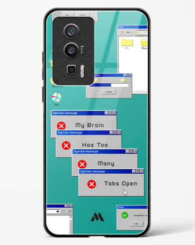 Too Many Open Tabs Glass Case Phone Cover (Xiaomi)