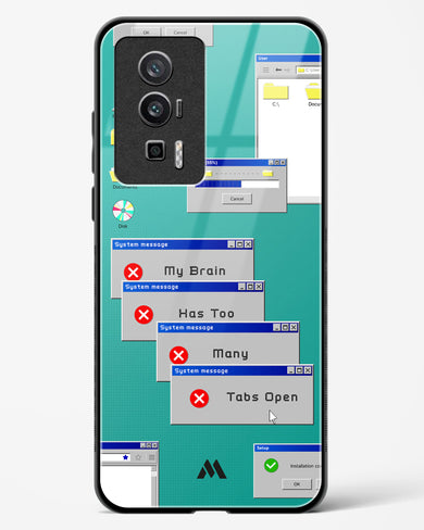 Too Many Open Tabs Glass Case Phone Cover-(Xiaomi)