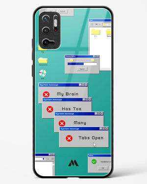 Too Many Open Tabs Glass Case Phone Cover (Xiaomi)