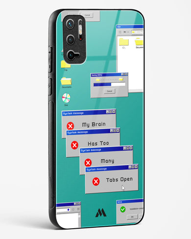 Too Many Open Tabs Glass Case Phone Cover (Xiaomi)