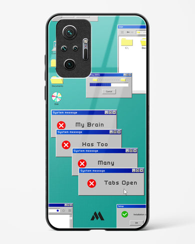 Too Many Open Tabs Glass Case Phone Cover-(Xiaomi)