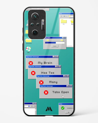 Too Many Open Tabs Glass Case Phone Cover (Xiaomi)