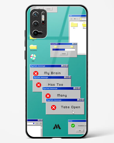 Too Many Open Tabs Glass Case Phone Cover-(Xiaomi)
