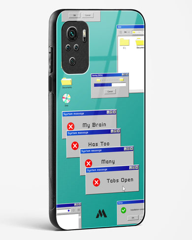 Too Many Open Tabs Glass Case Phone Cover (Xiaomi)