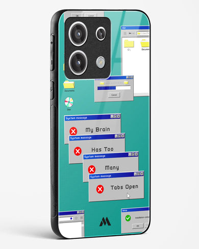 Too Many Open Tabs Glass Case Phone Cover-(Xiaomi)
