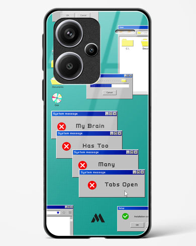 Too Many Open Tabs Glass Case Phone Cover-(Xiaomi)