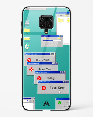 Too Many Open Tabs Glass Case Phone Cover-(Xiaomi)