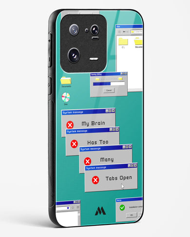 Too Many Open Tabs Glass Case Phone Cover-(Xiaomi)
