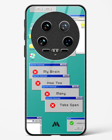 Too Many Open Tabs Glass Case Phone Cover-(Xiaomi)
