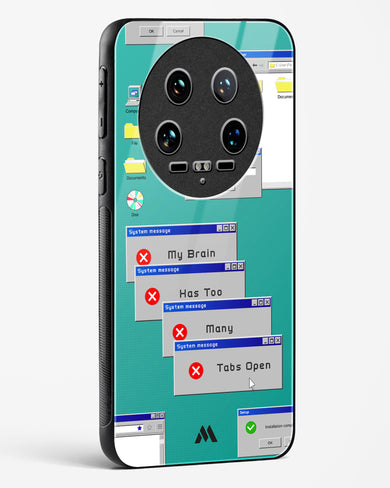 Too Many Open Tabs Glass Case Phone Cover-(Xiaomi)