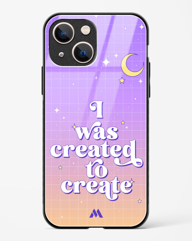 Created to Create Glass Case Phone Cover (Apple)