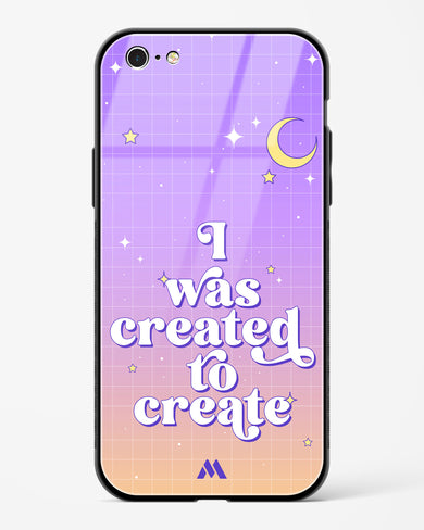 Created to Create Glass Case Phone Cover (Apple)