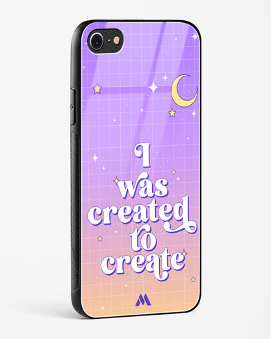 Created to Create Glass Case Phone Cover (Apple)