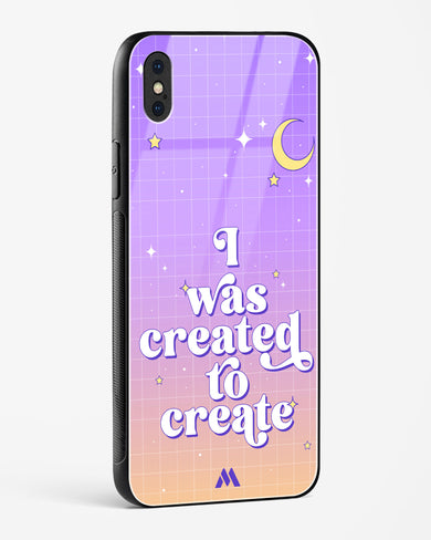 Created to Create Glass Case Phone Cover (Apple)