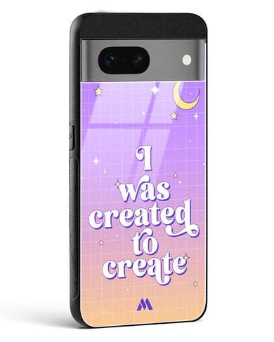 Created to Create Glass Case Phone Cover-(Google)