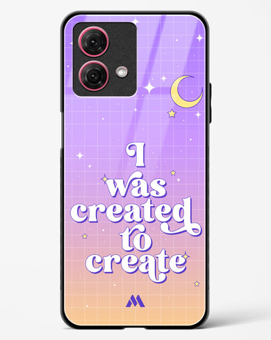 Created to Create Glass Case Phone Cover (Motorola)