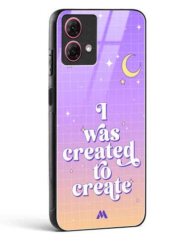 Created to Create Glass Case Phone Cover (Motorola)