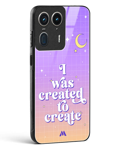 Created to Create Glass Case Phone Cover (Motorola)