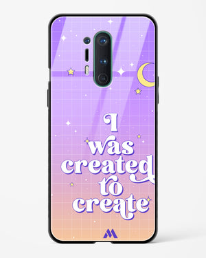 Created to Create Glass Case Phone Cover-(OnePlus)