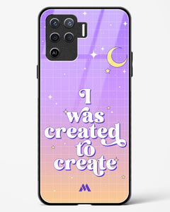 Created to Create Glass Case Phone Cover (Oppo)